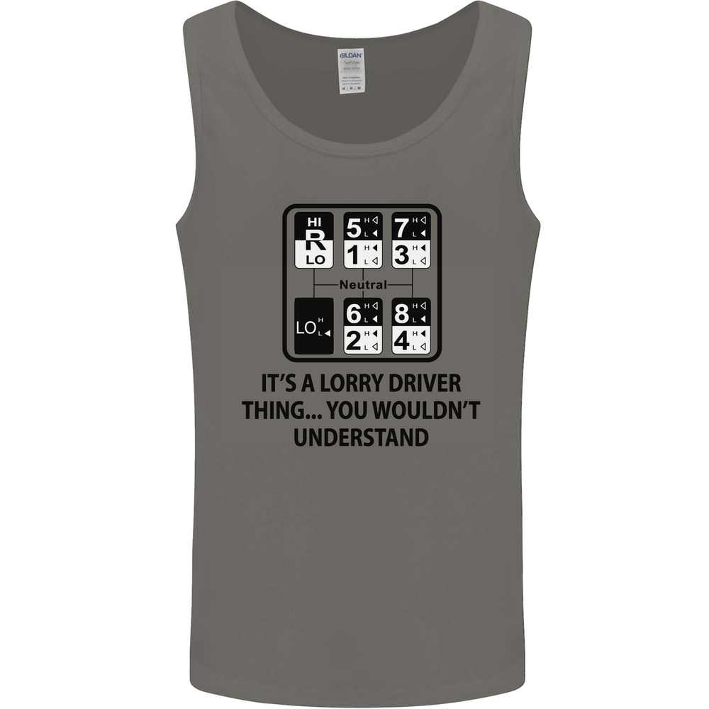 Its a Lorry Driver Thing Funny Trucker Truck Mens Vest Tank Top