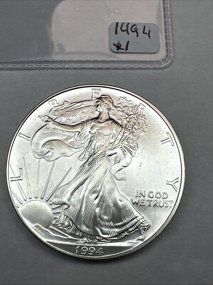 1994 US American Silver Eagle! KEY DATE 1 oz 0.999 fine Silver Uncirculated