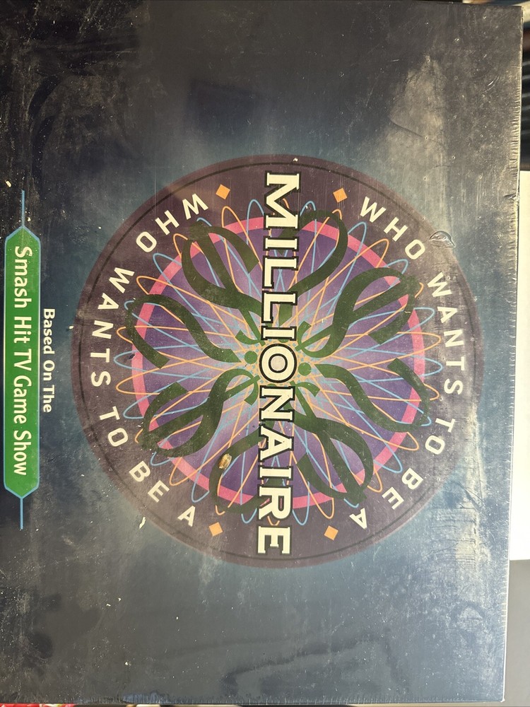 Who Wants to Be a Millionaire Board Game TV Show Trivia Family Fun - New Sealed