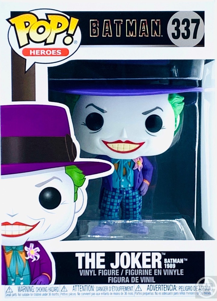 Funko POP Heroes Batman 1989 Movie THE JOKER #337