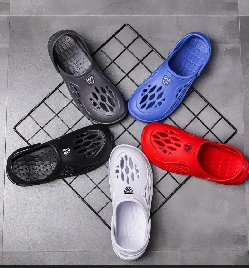 Men’s EVA Clogs Sandals Slip-On Garden Beach Shoes, Sizes 40–49