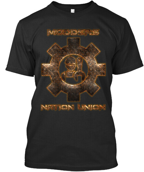 Modders Nation T-Shirt Made in the USA Size S to 5XL
