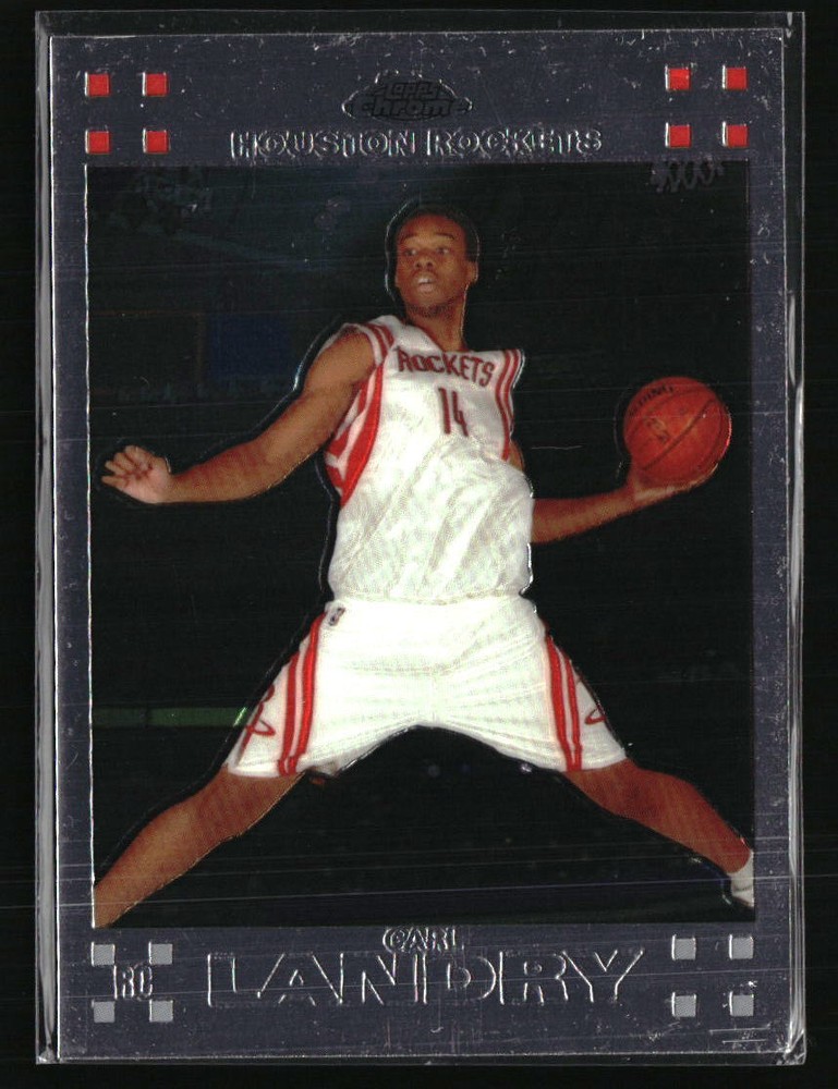 Carl Landry RC 2007 Topps Chrome #150  Basketball Card