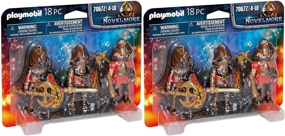 Playmobil 70672 Novelmore Knights Burnham Raiders 3 Figure Set