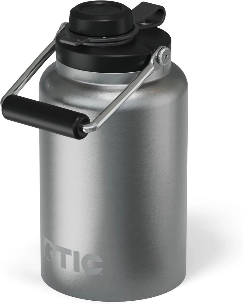 Half Gallon Outback Jug, Stainless Steel, Ceramic Lined Insulated Water Bottle w