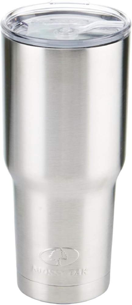 Double Walled Stainless Steel Tumbler , 30-Ounces, Silver