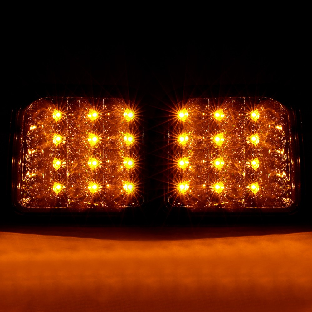 Front Turn Signal Light Pair For Hummer H3 06-10/H3T 09-10 HU2530100 HU2531100