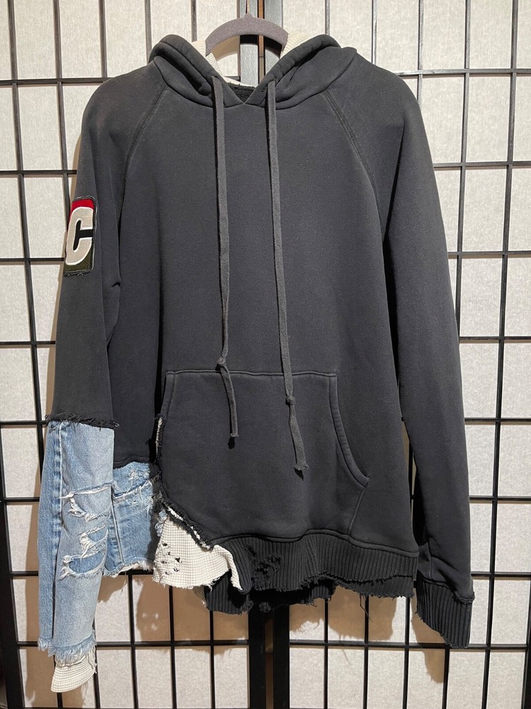 CHAPPELLE 2020 x Greg Lauren Fragment Hoodie Rare Designer Collaboration Size L