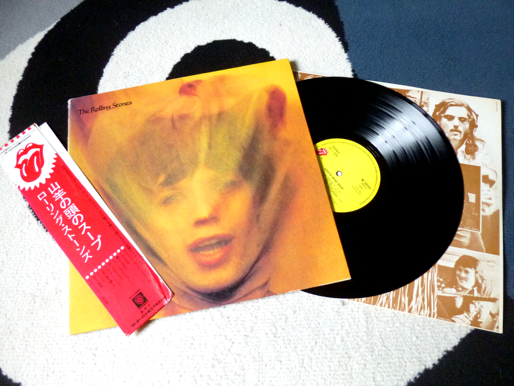 OBI & INSERTS: Goats Head Soup 1st JAPAN 1973 W 59101 Rolling Stones Lp