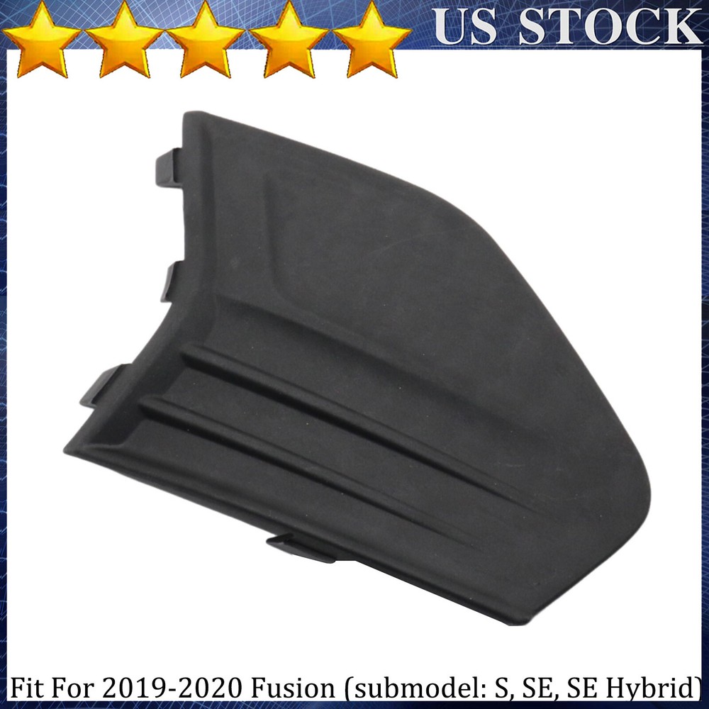 For Ford Fusion 2019-2020 Fog Light Covers Front Passenger Right Side Hand