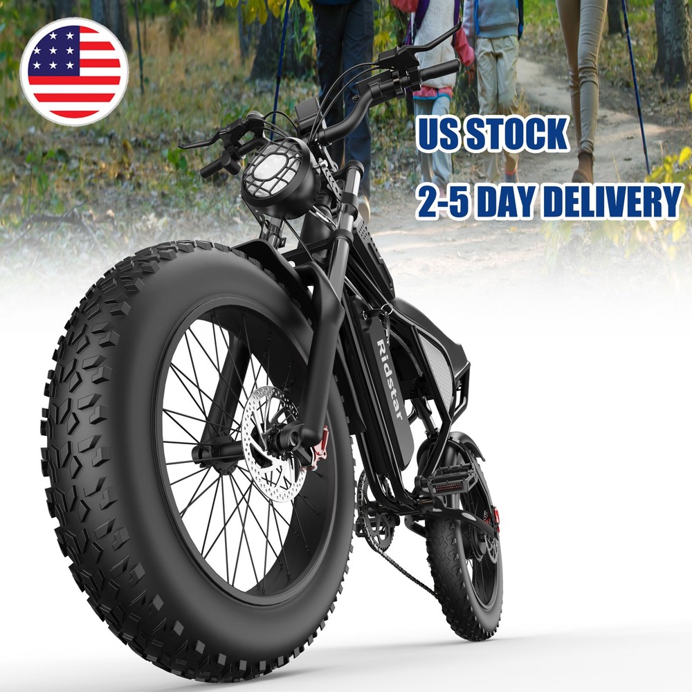 1500W 48V 20Ah AWD Electric Dirt Bike Flash Sale-image