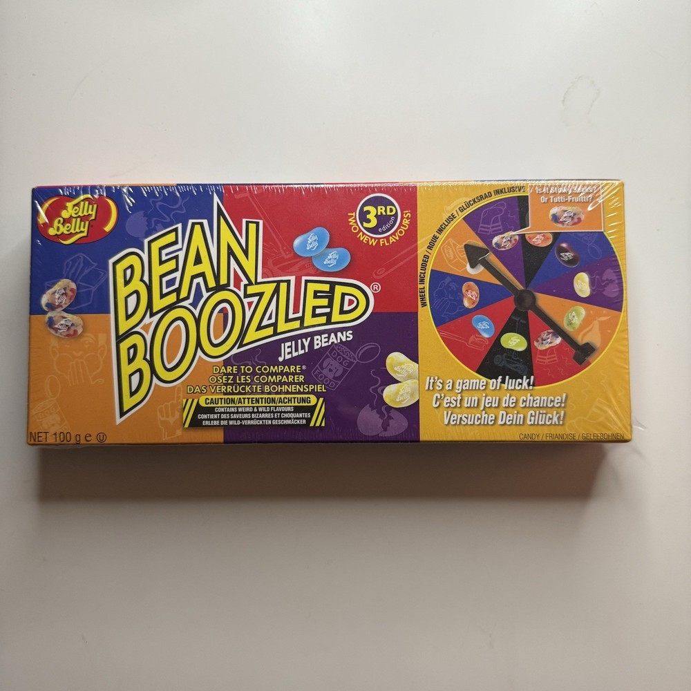 Jelly Belly Bean Boozled Spinner Board Game 3rd Edition 2013 New Sealed