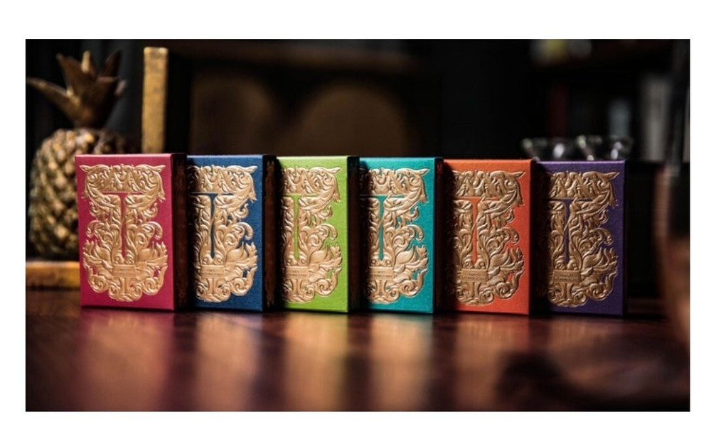 Luxury Sword T Playing Cards Collector 6 Deck Set - Limited Edition #106/250