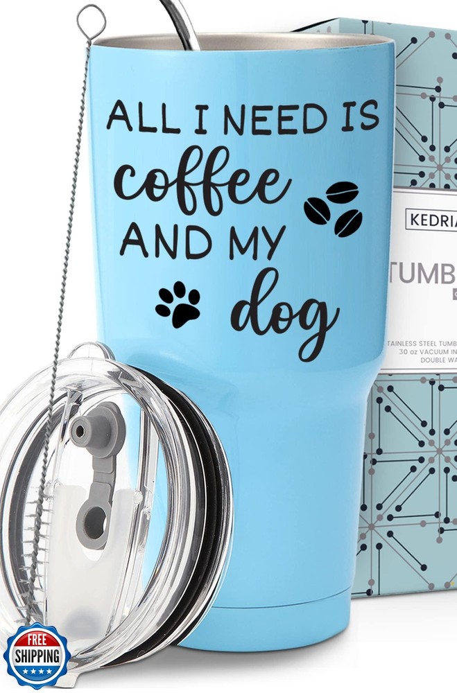 Dog Mom Tumbler 30oz, Ideal Presents for Canine Lovers, Thoughtful Dog Mommy