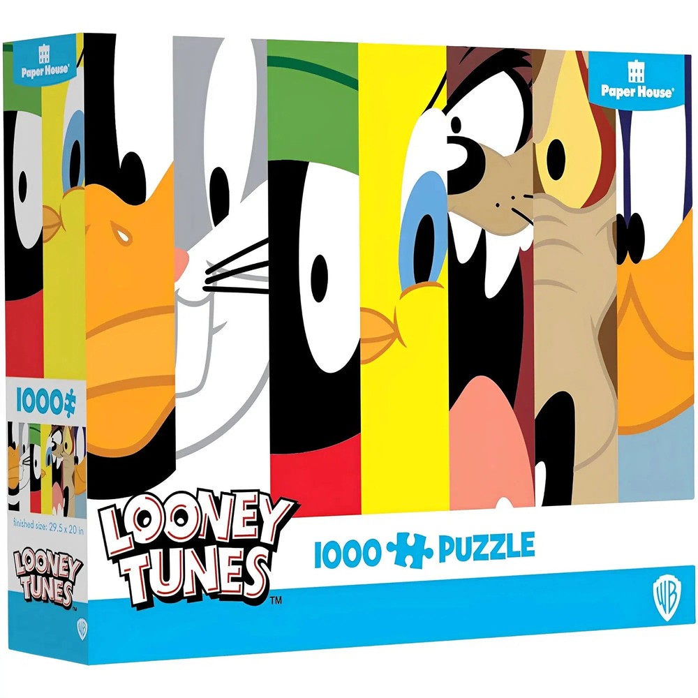 Looney Tunes 1000-Piece Jigsaw Puzzle - Character Slices by Paperhouse