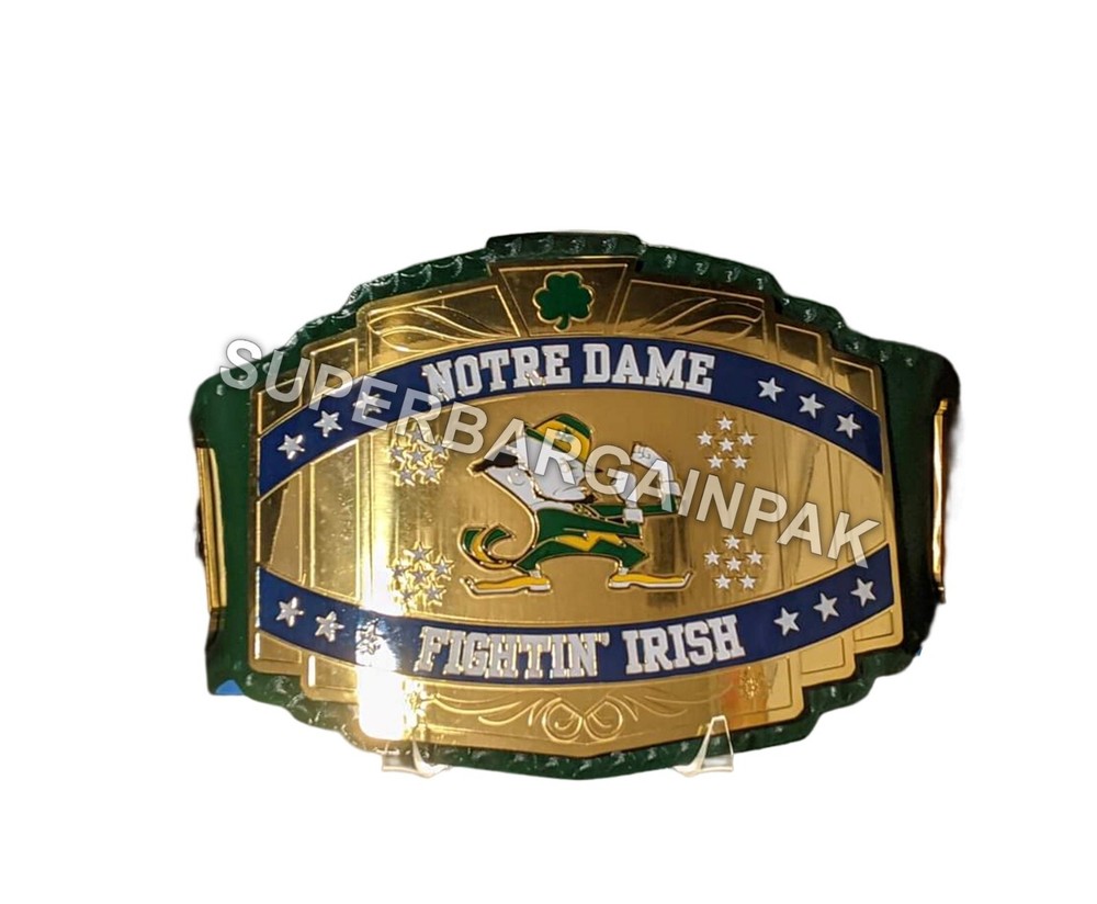 Notre Dame Fightin Irish Team Championship Belt