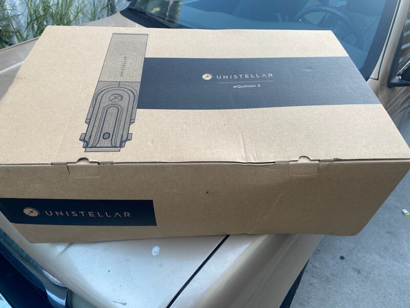 New Unistellar eQuinox 2 Smart Telescope with Backpack Part # ES-EQUINOX2BP