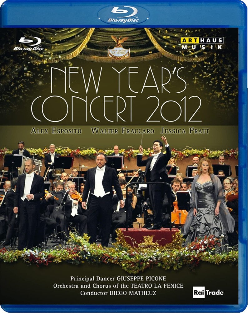 New Years Concert 2012 (Arthaus: 108056) (Blu-ray) Jessica Pratt (UK IMPORT)-image