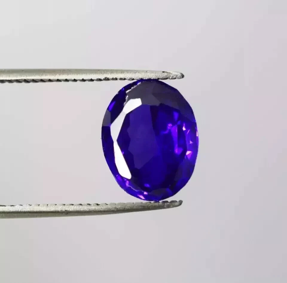 9.20 Ct Natural Blue Iolite Faceted Oval Loose Gemstone EGL Certified