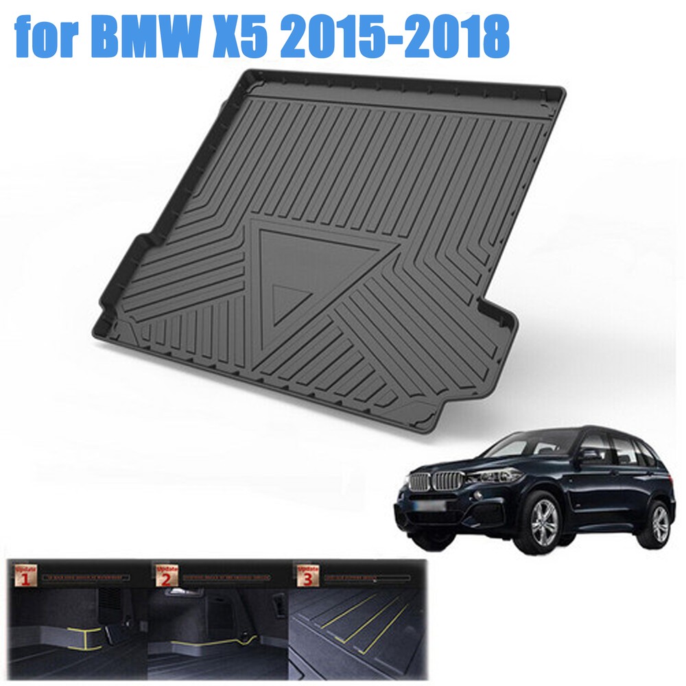 fit for BMW X5 2015-2018 Waterproof Rear Cargo Mats Floor Liner Carpet Tray