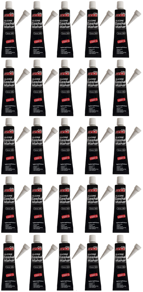 SET OF 25 MACE HIGH TEMPERATURE MULTI-PURPOSE RTV SILICONE GASKET MAKER 70G
