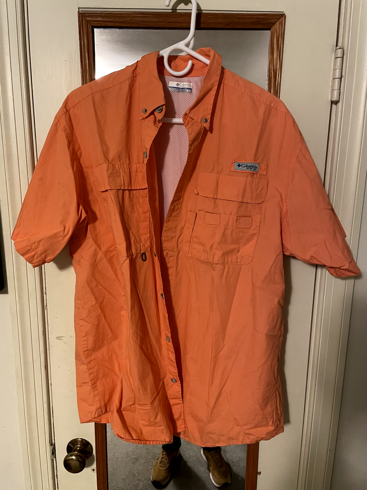 Columbia Performance Fishing Gear Men's Medium Outdoor Fieldwork/Fishing Shirt