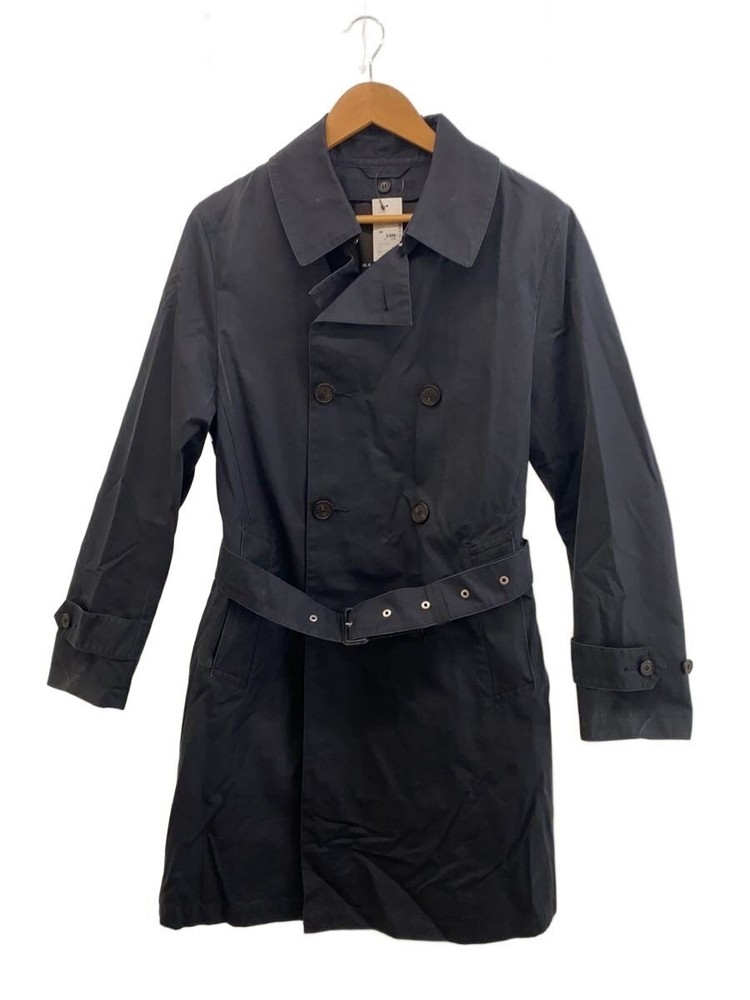 Mackintosh London Trench Coat/38/Cotton/Nvy/Plain/G1A40-800-28/Collar Has Many S