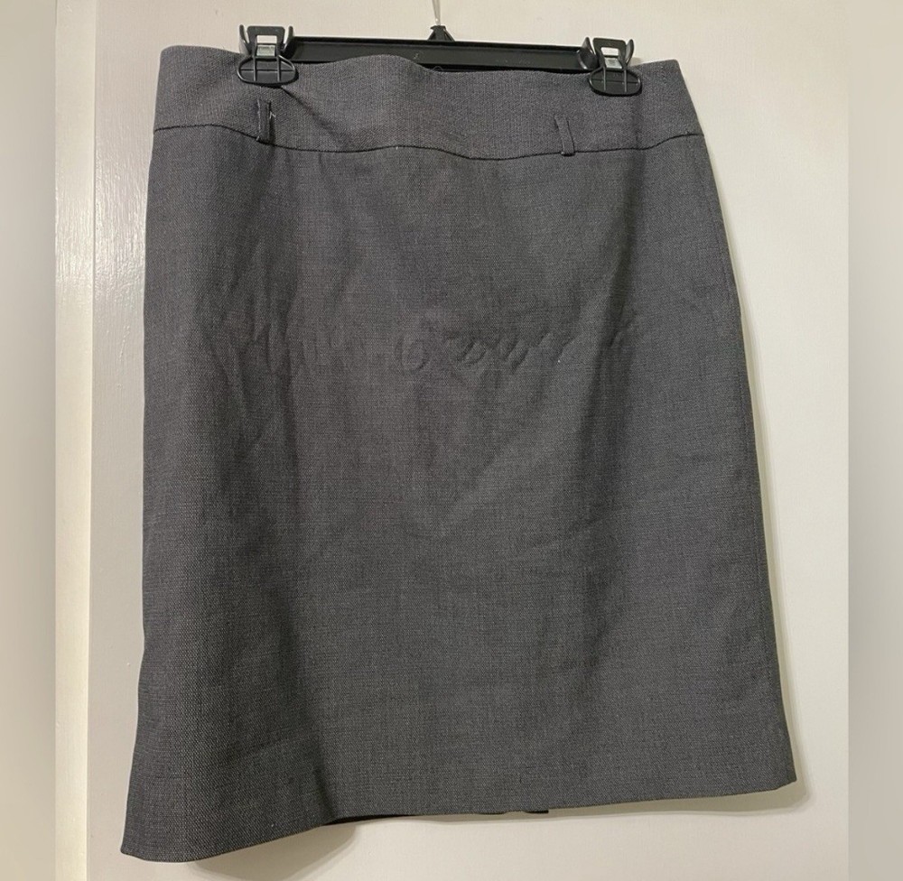 Josephine Studio Women's Pencil Skirt Size 10 Petite Gray