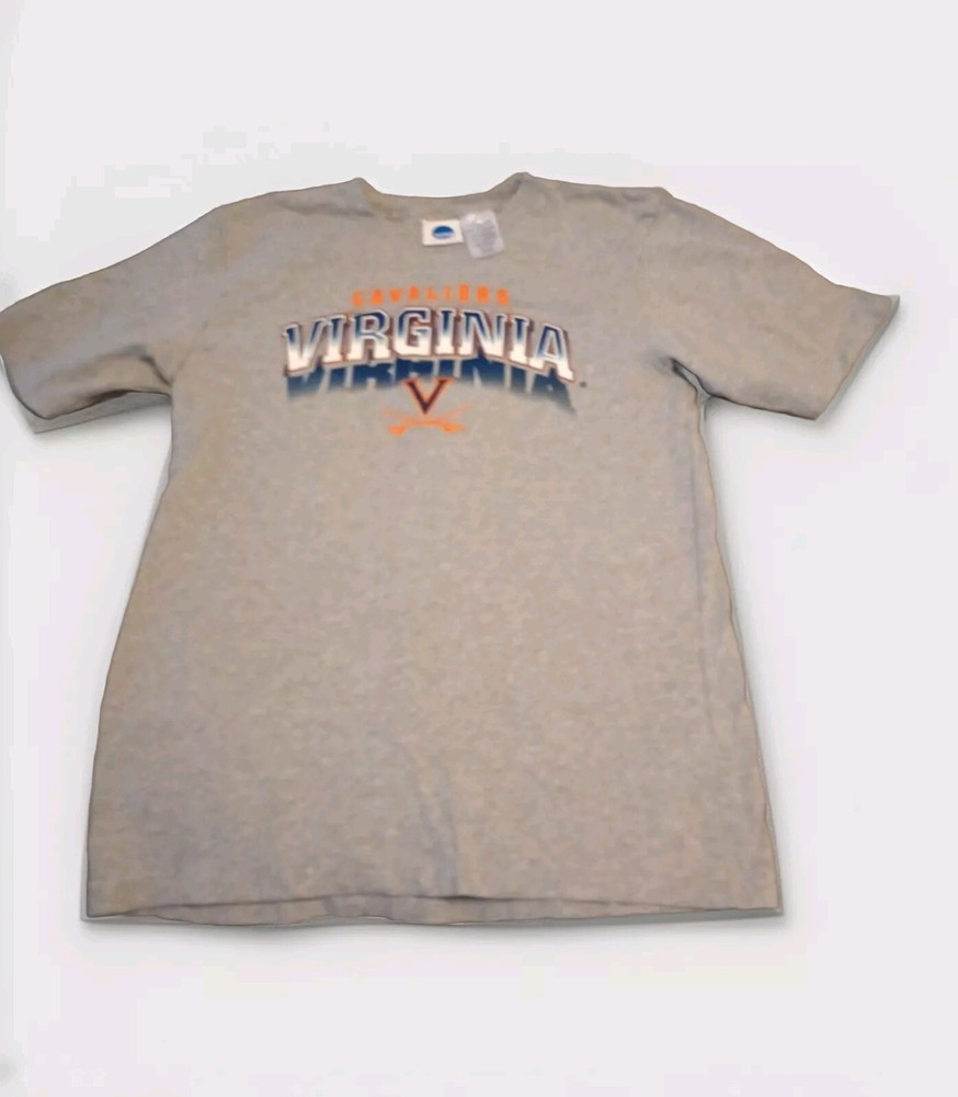 UVA Cavalier T-shirt Gray NCAA  Boys Size XXL College Basketball