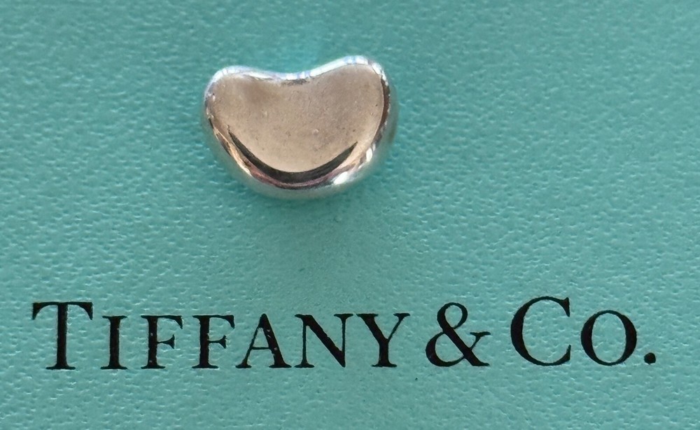 Tiffany & Co. Elsa Peretti Bean Pendant  Sterling Silver 925