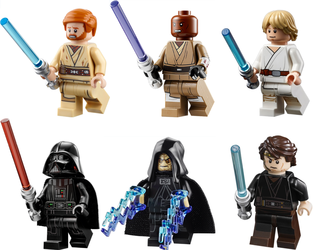 LEGO Star Wars Jedi and Sith Minifigures - YOU CHOOSE (SHIPS TODAY!) Anakin Luke