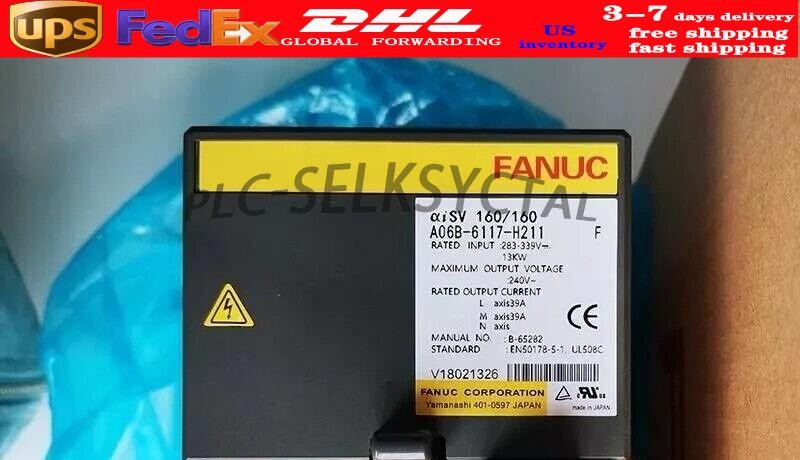 FANUC A06B-6117-H211 A06B-6117-H211 Servo driver New Fast DHL/FedEx