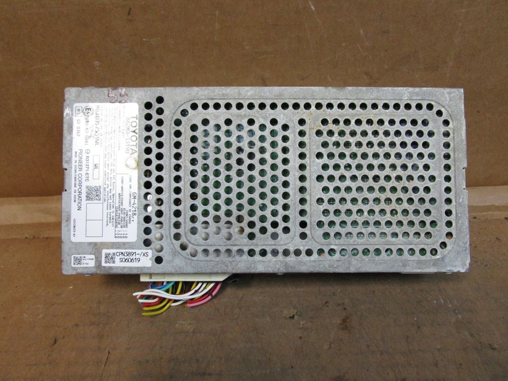 13 14 2013 2014 Lexus ES350 ES300H Pioneer Radio Amplificador Estéreo 86280-33190