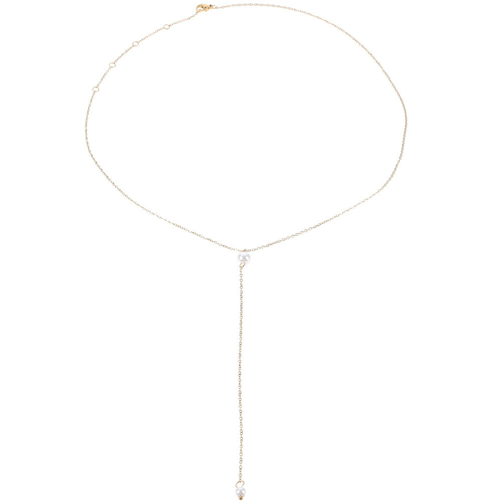 for Women Lightweight Pearl Necklace Daily Wear Miss