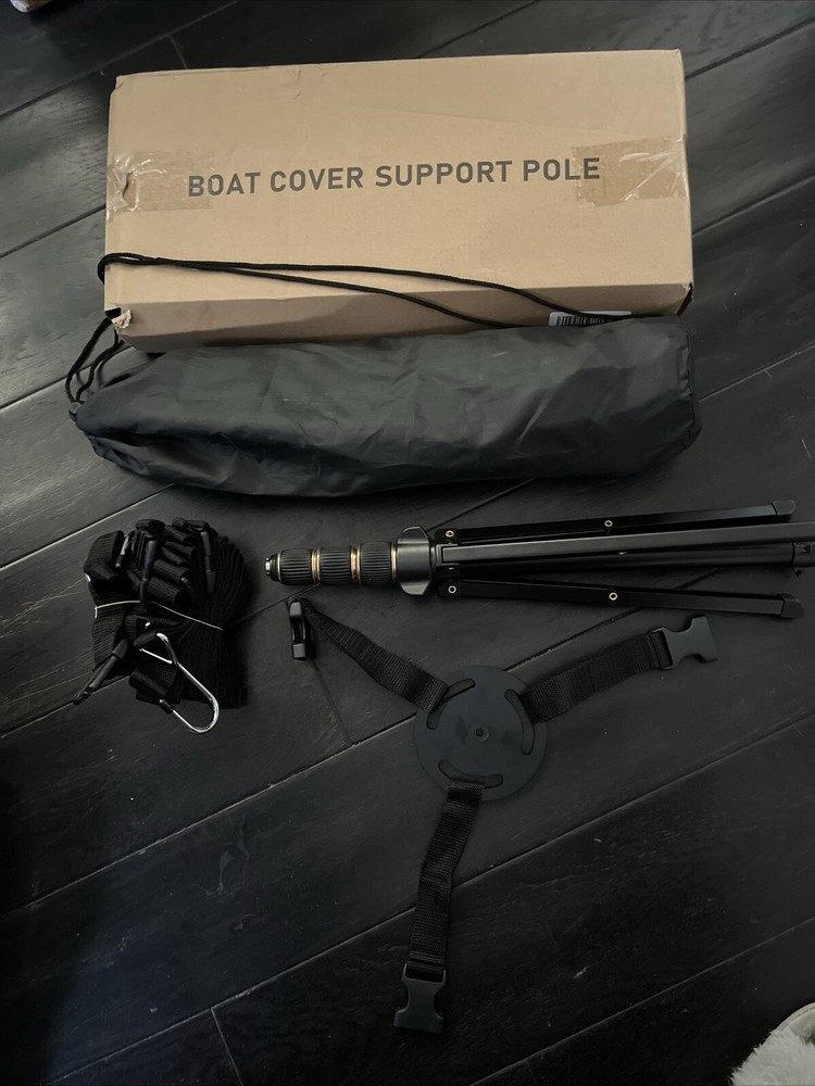 2pcs Telescopic Boat Cover Support Pole Adjustable Height from 29