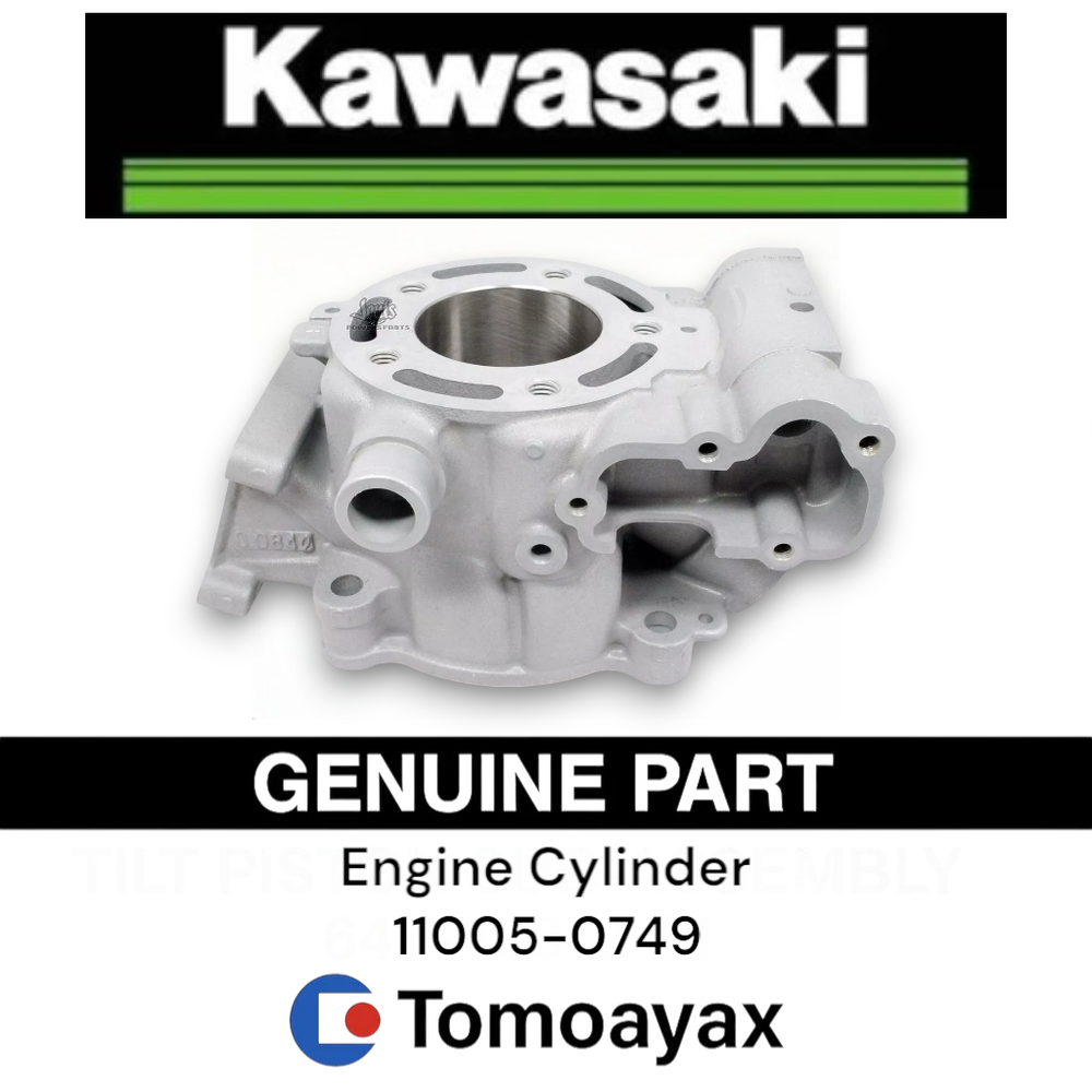 Kawasaki OEM Engine Cylinder 11005-0749 for 2014-2021 KX85 from Japan 110050749