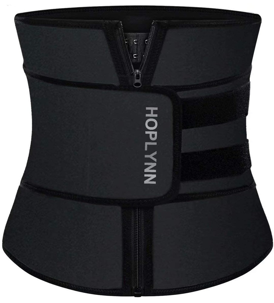 Hoplynn Neoprene Waist Trainer Corset for Women – Sweat-Enhancing Shaper Belt for Tummy Control