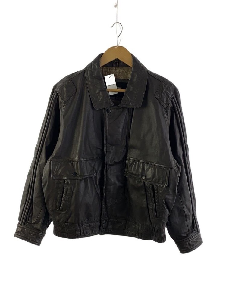 Flight Jacket/M/Cowhide/Brw 3389