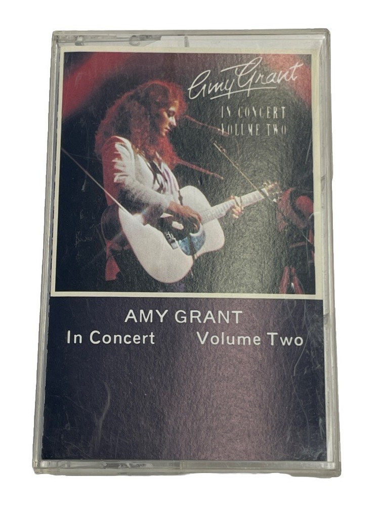 In Concert Volume 2 By Amy Grant Cassette Tape