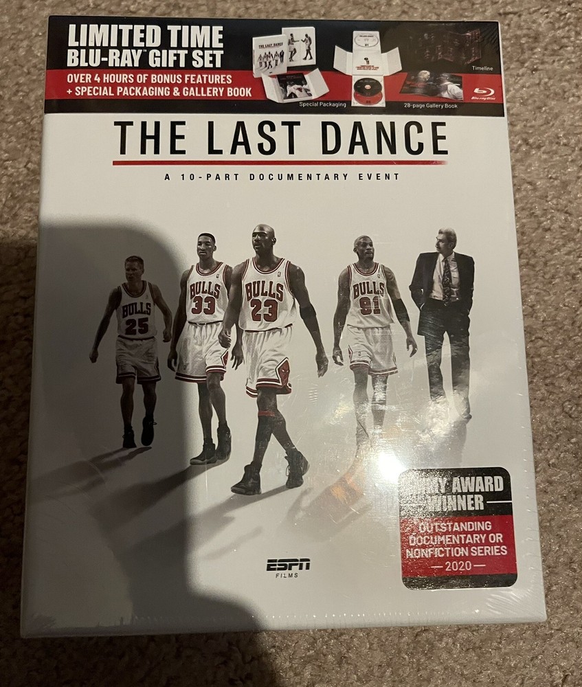 The Last Dance 10-Part Limited Edition Blu-ray Documentary Gift Set-image