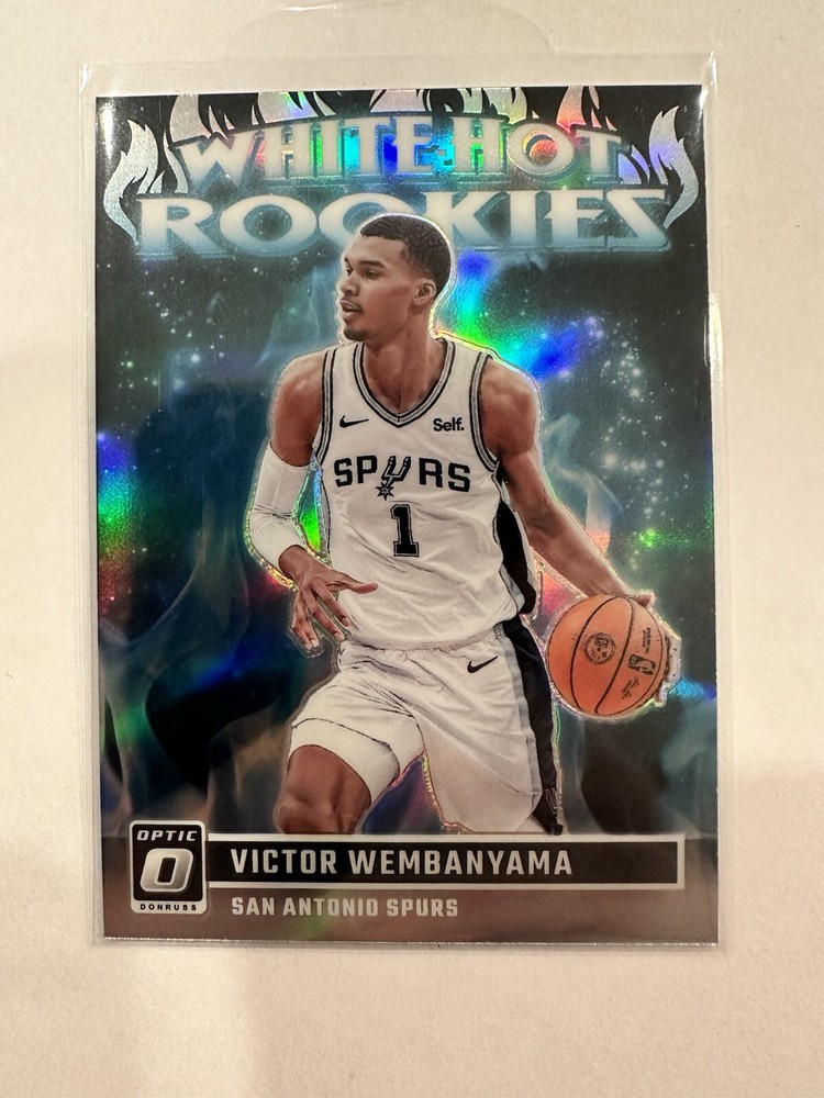 2023-24 Panini Donruss Optic White Hot Rookies Victor Wembanyama RC #2