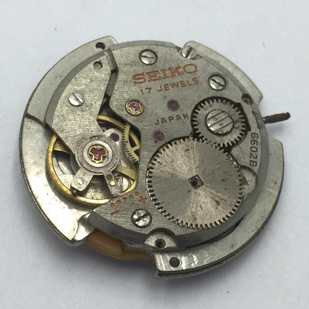 Seiko Cal.6602B Manual Winding Watch Movement For Parts