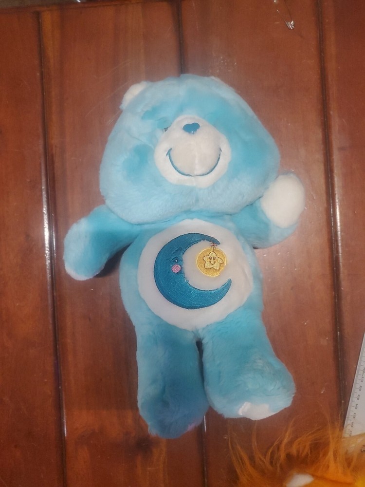 Care Bears 20th Anniversary Bedtime Bear Blue Plush 13