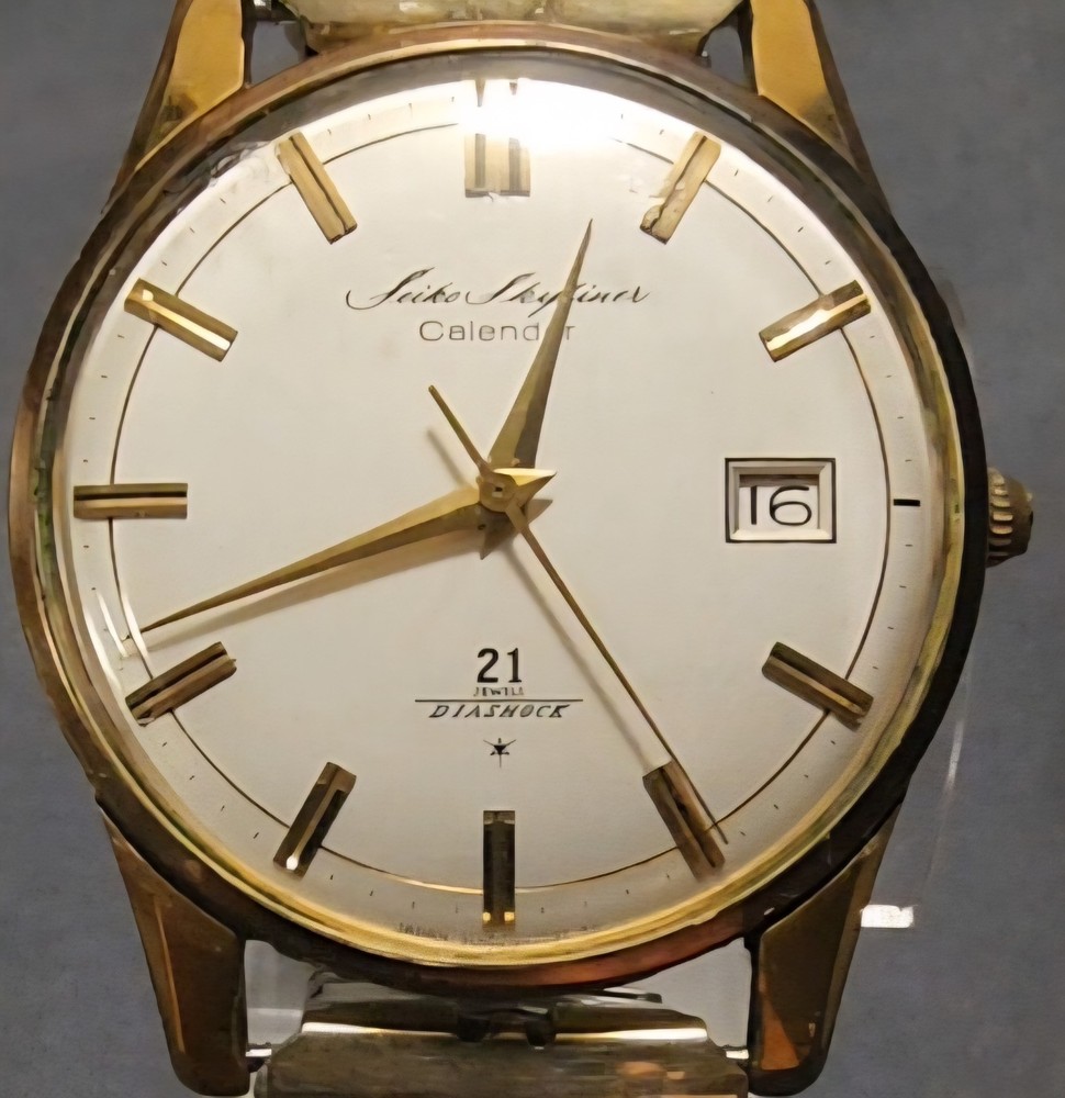 NEW YEARS SALE! SEIKO SKYLINER 1960's, SEIKO 5 GOOD CONDITION, ALL RUNNING WELL-image