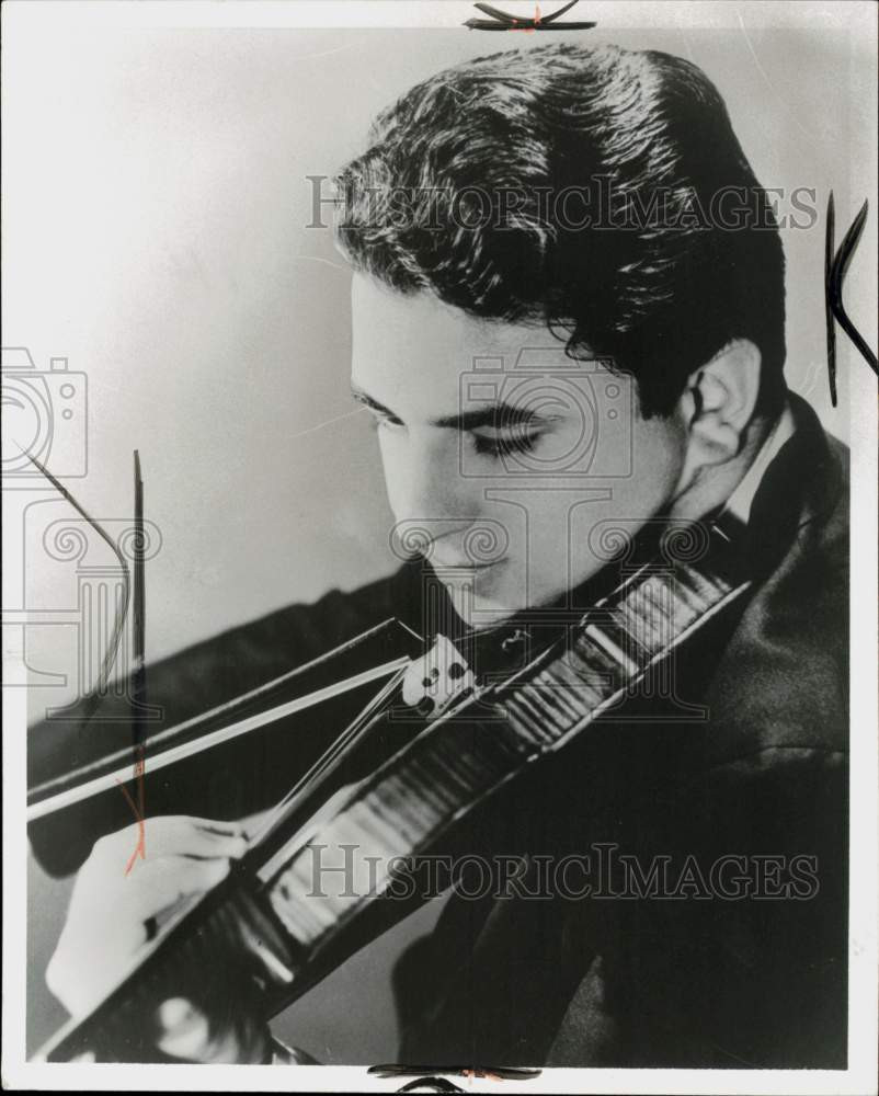 1966 Press Photo Violinist Sergiu Luca - lra80487
