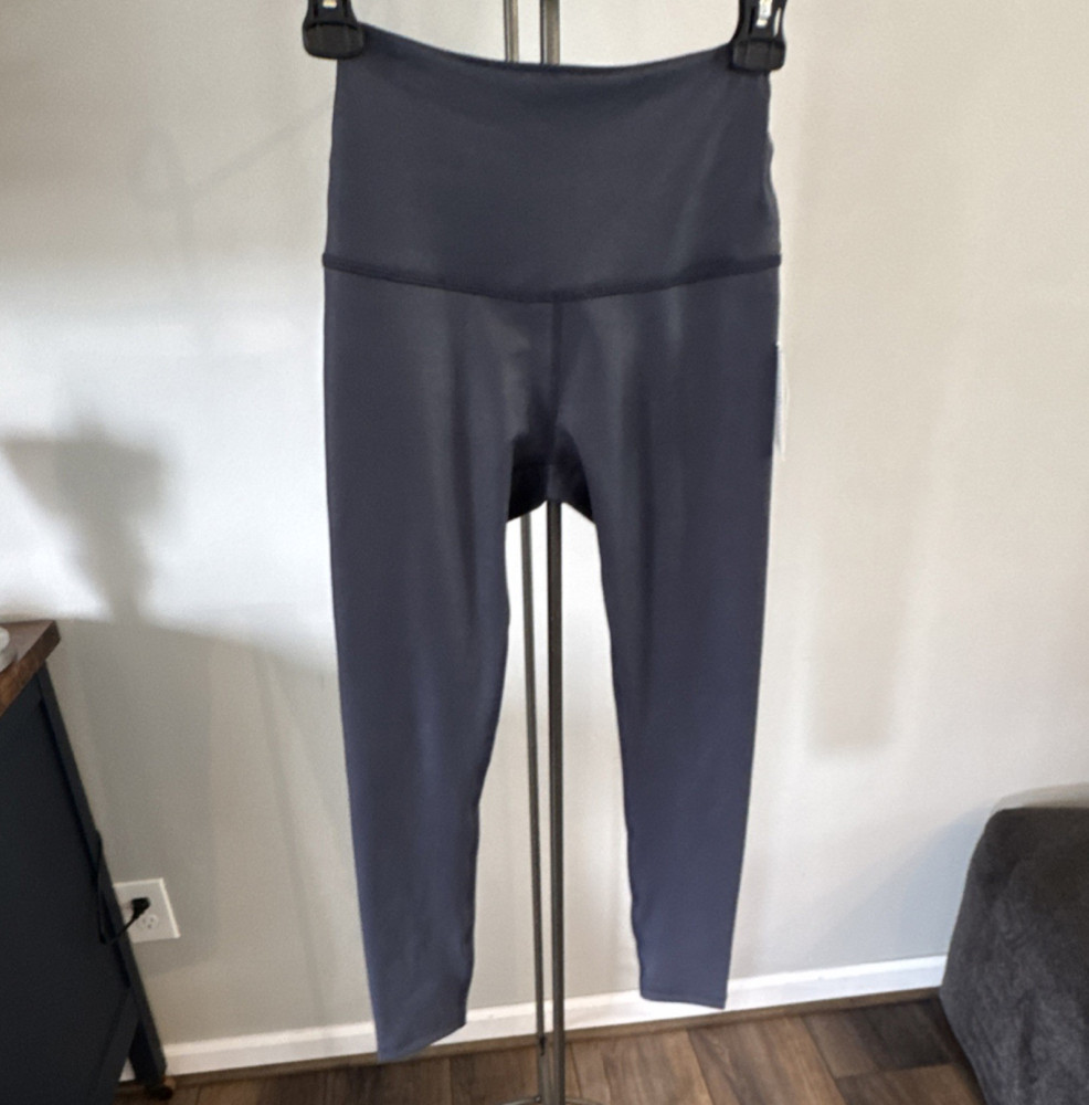 Beyond Yoga Women's Solid Ankle Leggings Navy Regular XS PE3243