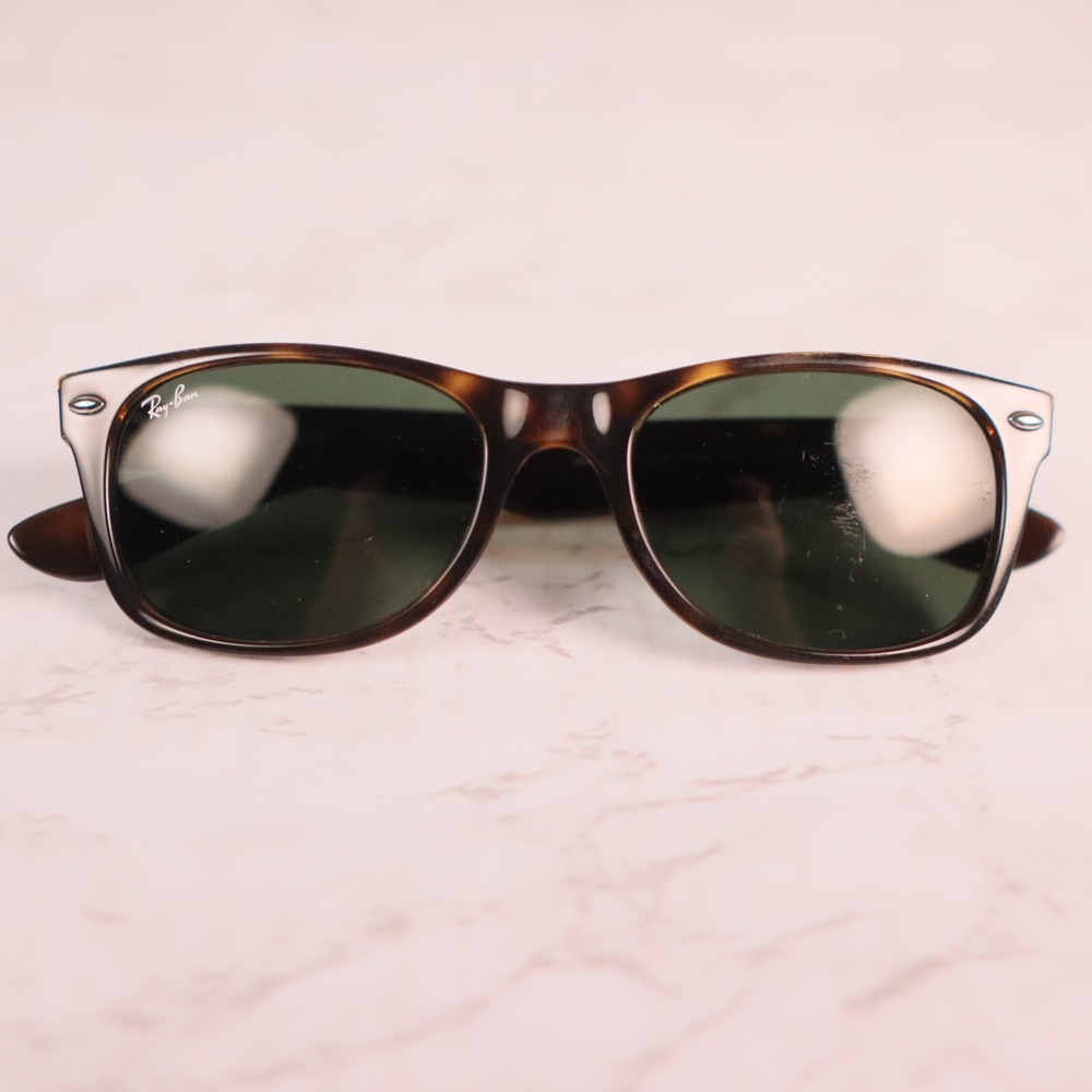 Ray-Ban New Wayfarer RB2132 902 Polished Tortoise Square Sunglass FRAMES ONLY