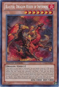 1x Blaster Dragon Ruler of Infernos Limited NM English YuGiOh 2013 Collectors Tin
