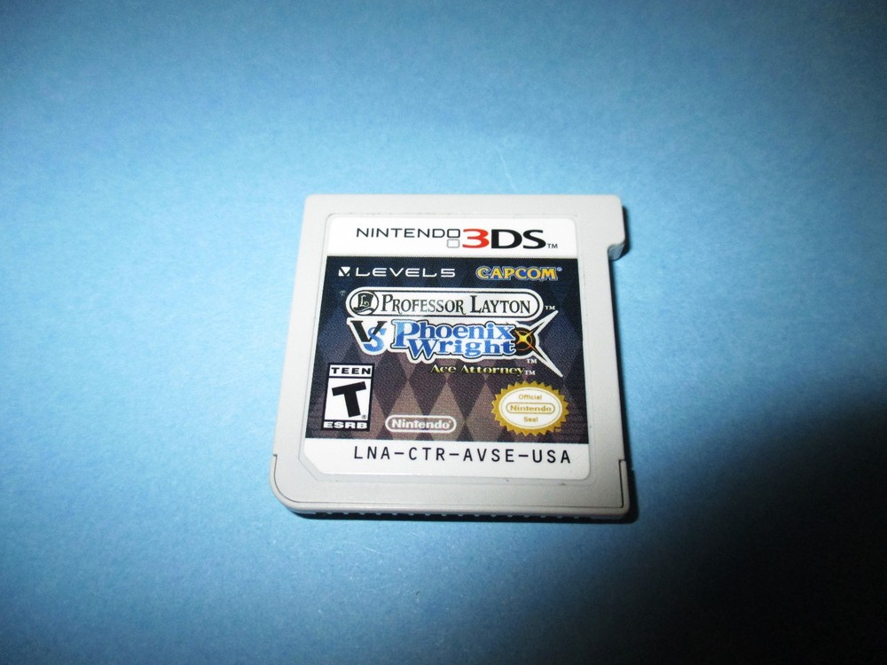 Professor Layton vs. Phoenix Wright Ace Attorney (Nintendo 3DS) XL 2DS Game