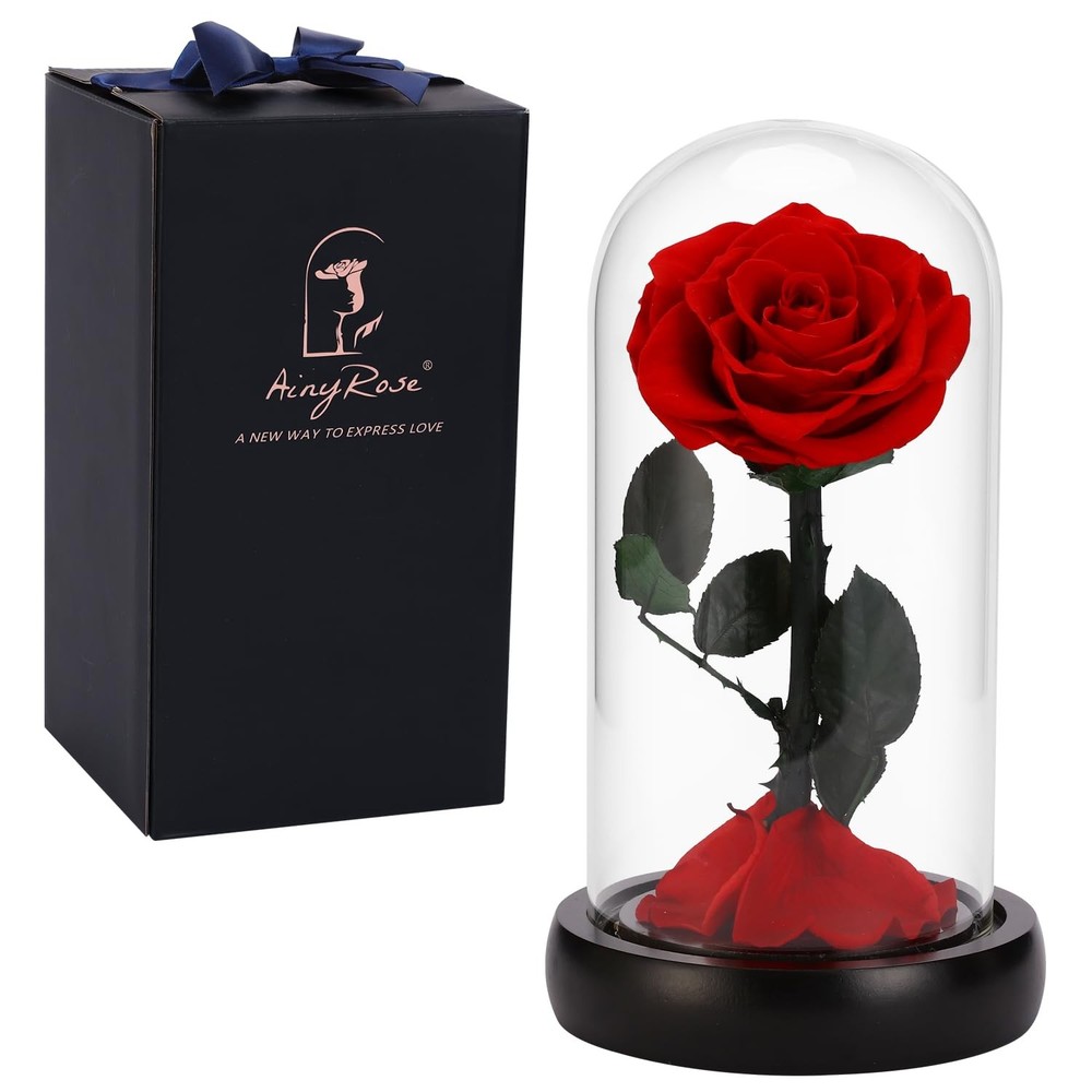 Forever Preserved Rose Gift for Mom Birthday Mothers Day from Daughter or Son